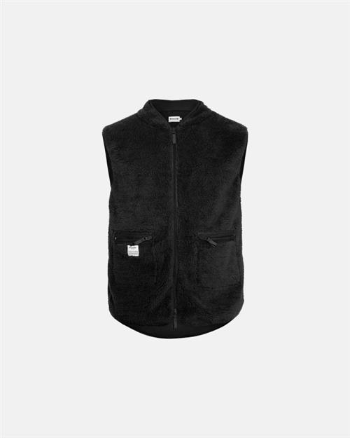 Fleece vest "original" | 100 recycled polyester | Sort