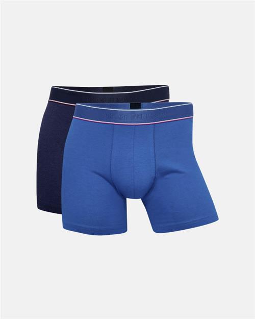 Pique tights 2-pak | Bambusviskose | Sort og blå