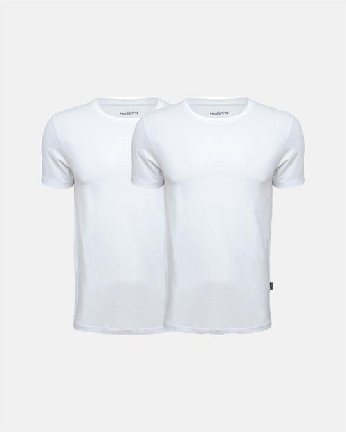 T-shirt 2-pak | Bambusviskose | Hvid