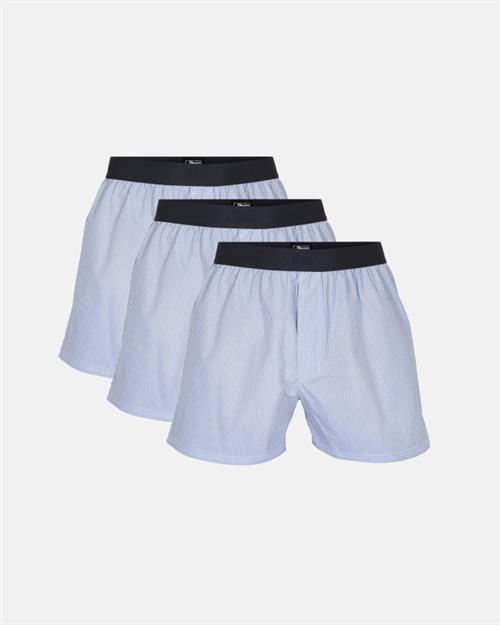 Boxershorts 3-pak | 100 bomuld | Lysblå