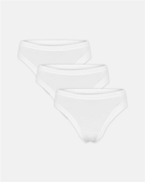 Tai brief 3-pak  |  Bambusviskose | Hvid