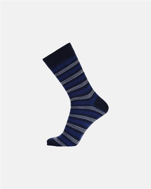 Strømper | Uld | Navy stripe