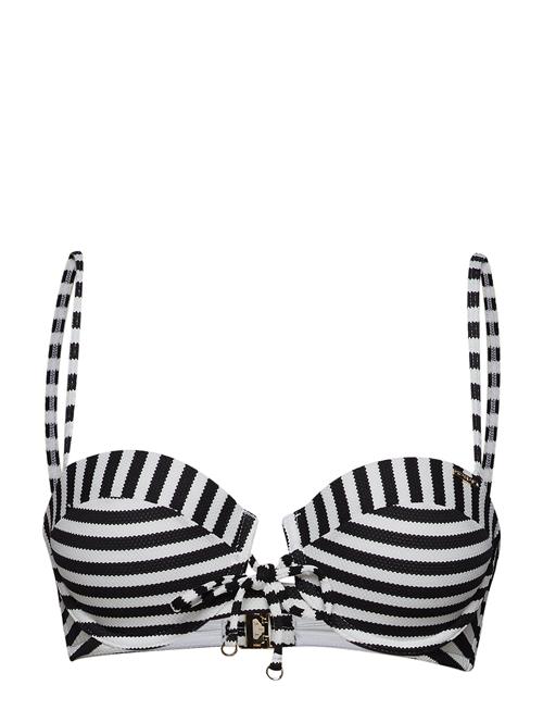 Superdry Sport Alice Textured Cupped Bikini Top Superdry Sport Black