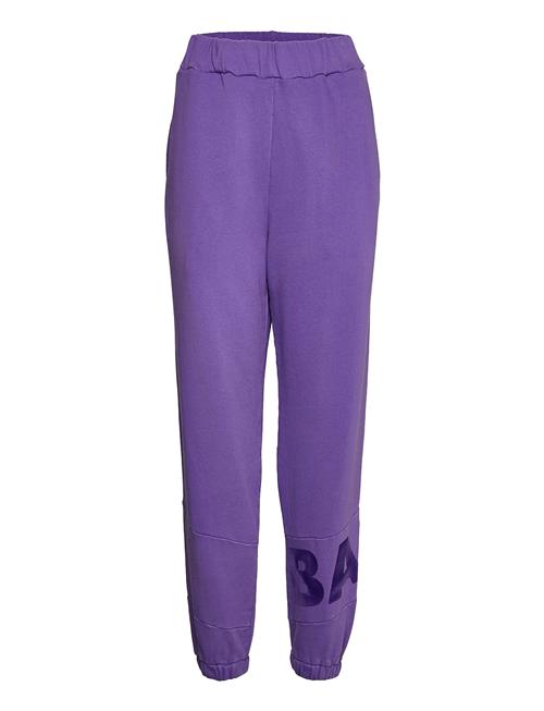 Se BALL Ball Cph Flock Sweat Pants BALL Purple ved Booztlet