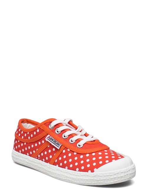 Kawasaki Kawasaki Polka Canvas Shoe Kawasaki Orange