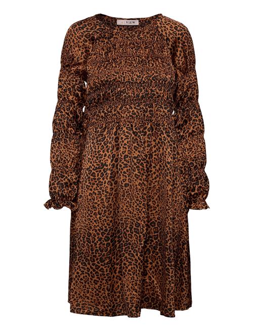 A-View Julie Ls. Dress A-View Brown