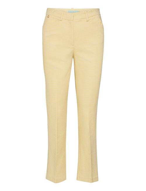 Anais Checked Trousers Morris Lady Yellow