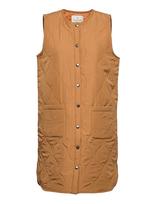 Recycled Vest Rosemunde Brown