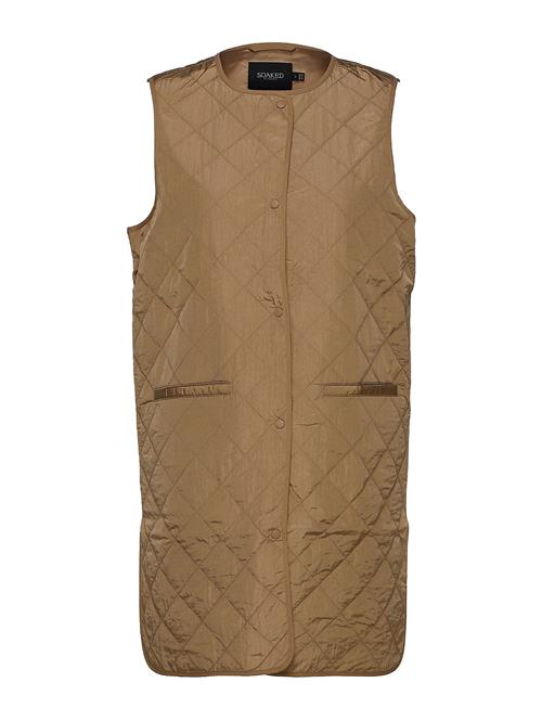 Se Soaked in Luxury Slumina Waistcoat Soaked In Luxury Brown ved Booztlet