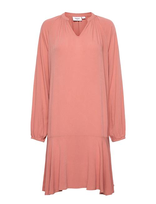 Saint Tropez Valiasz Ls Dress Saint Tropez Coral