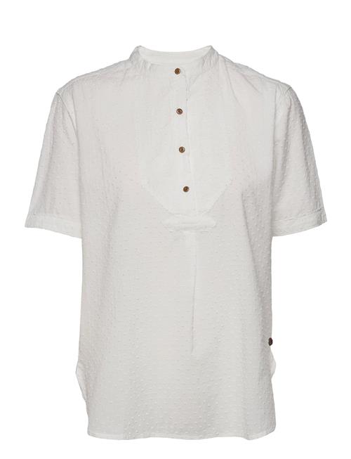 Grandad Blouse Superdry White