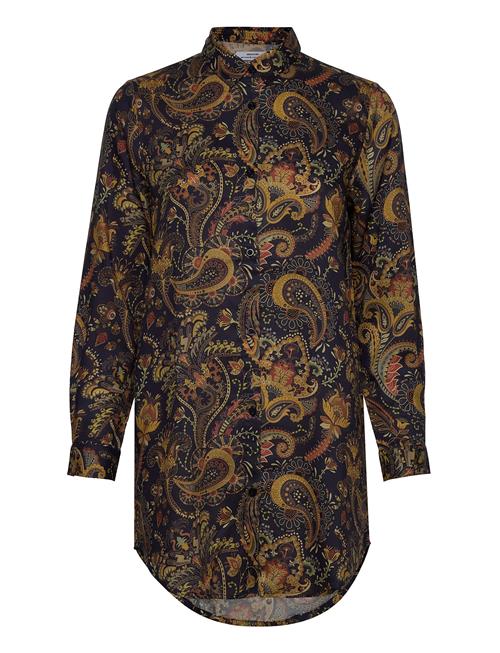 DEDICATED Shirt Fredericia Bold Paisley DEDICATED Blue