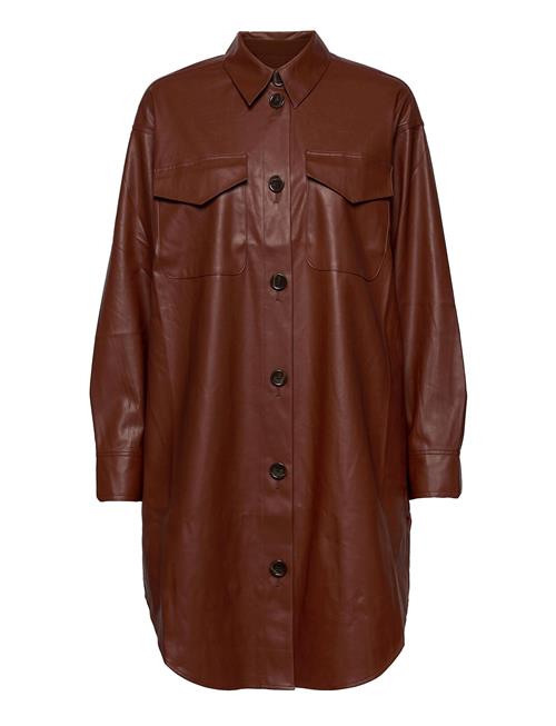 DESIGNERS, REMIX Marie Shirt Dress DESIGNERS, REMIX Brown