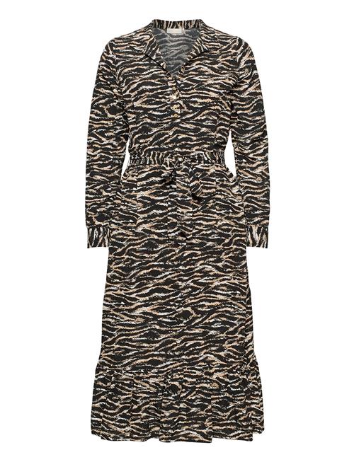 Notes du Nord Rosie Zebra Dress Notes Du Nord Black