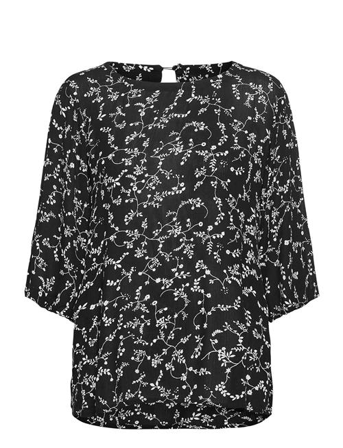 Se Kaffe Kasama Amber Blouse Kaffe Black ved Booztlet