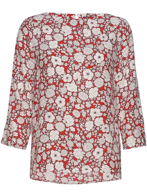 Blouse 3/4 Sleeve Park Lane Red