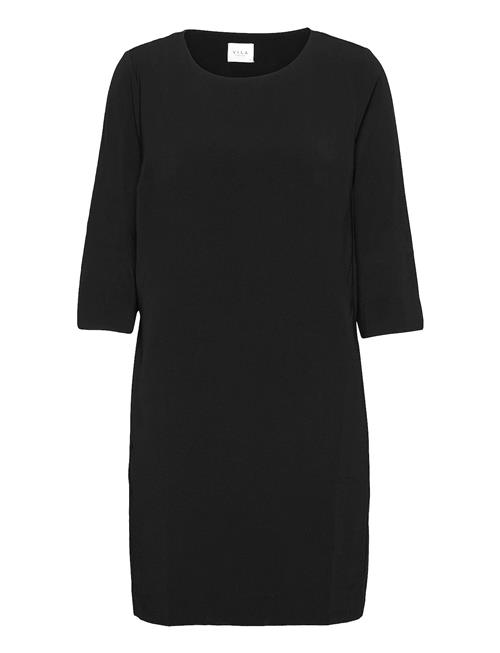 Vila Vinathalia 3/4 Sleeve Dress - Vila Black