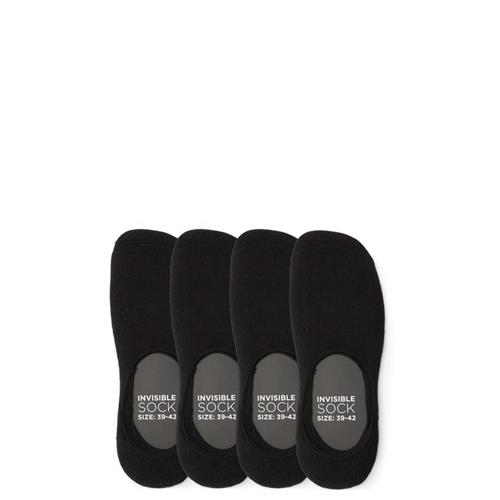 Se Quint Invisible 4-pack Socks Black ved Quint