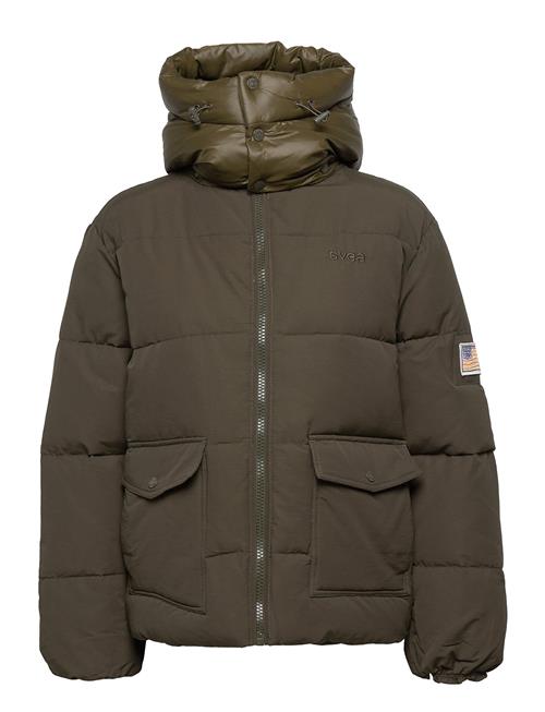 Svea W. Hooded Puffer Jacket Svea Green