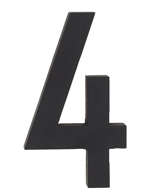 Architect Numbers Design Letters Black