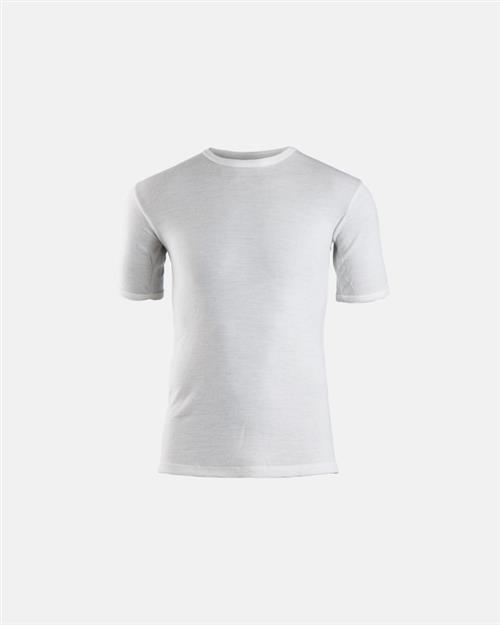 T-shirt korte ærmer | 100 uld | Beige