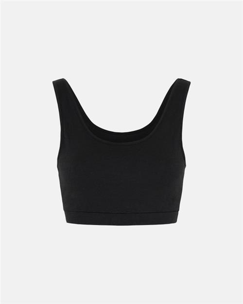 BH-top |  Bambusviskose | Sort
