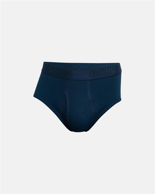 Briefs med gylp "rib" | Økologisk bomuld | Navy