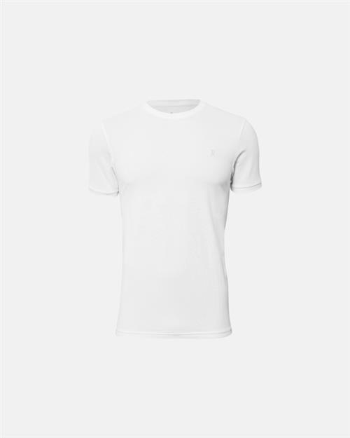 Piqué t-shirt | Bambusviskose | Hvid