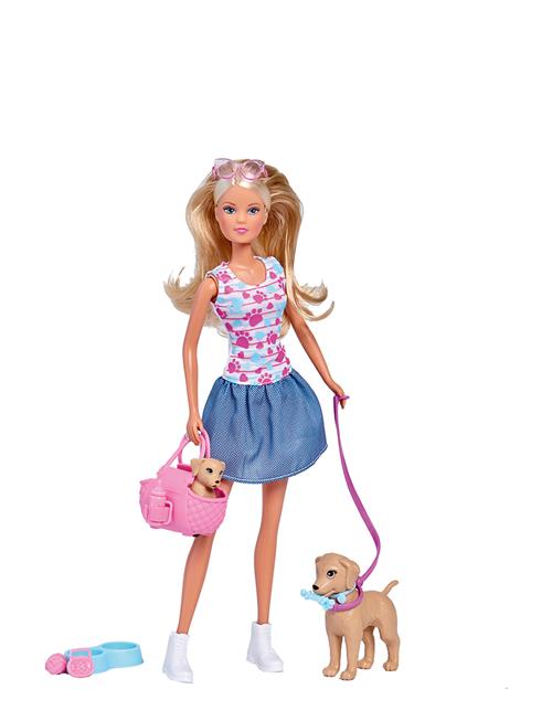 Simba Toys Steffi Love Puppy Walk Simba Toys Patterned