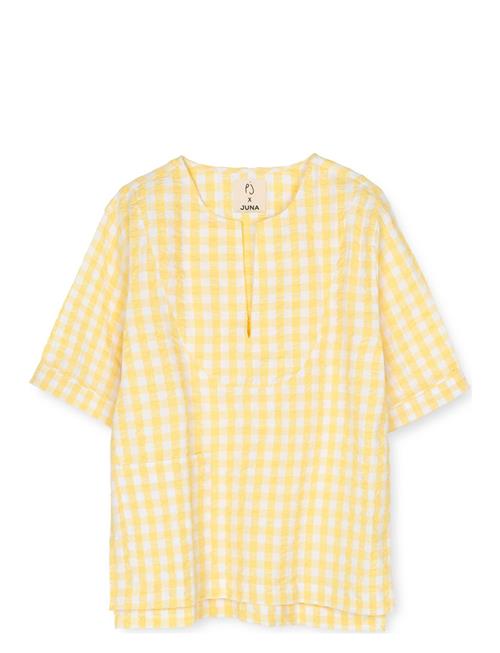 Se Juna Bæk&Bølge Nina Tunic Juna Yellow ved Booztlet