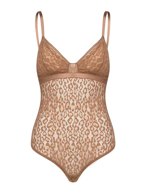 Jeanette Bodystocking Underprotection Brown