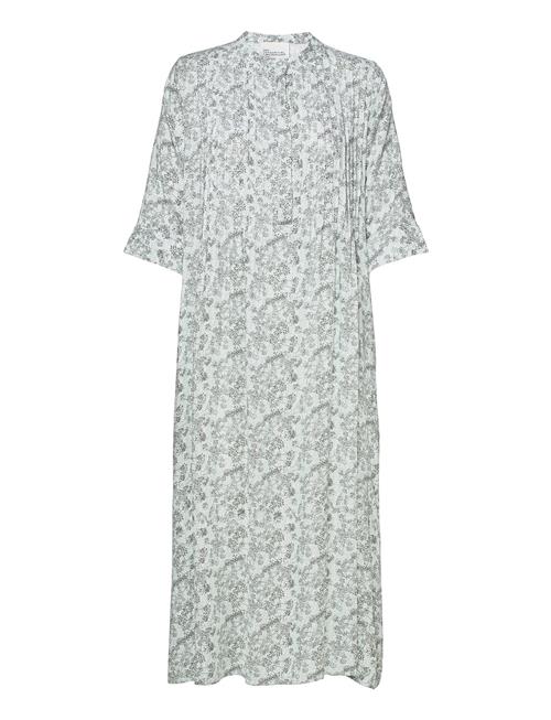 Mwshadow Flora Long Dress My Essential Wardrobe Blue