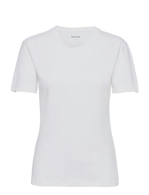 Famme Pure Slim Fit T-Shirt Famme White