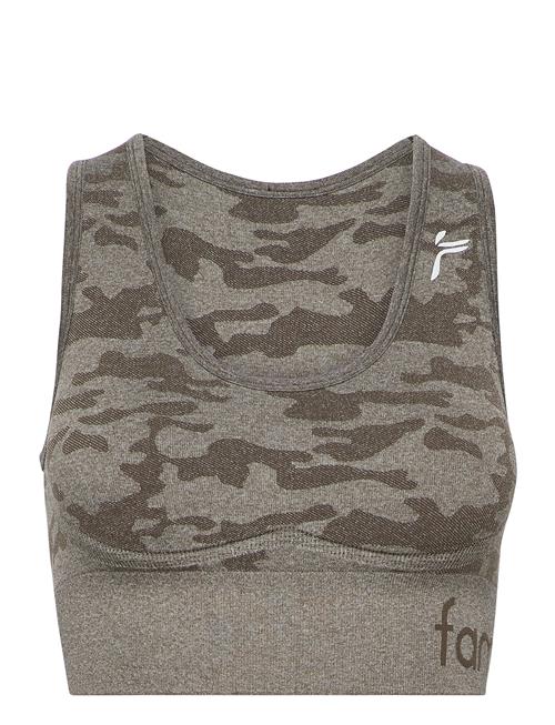 Camo Sports Bra Famme Green