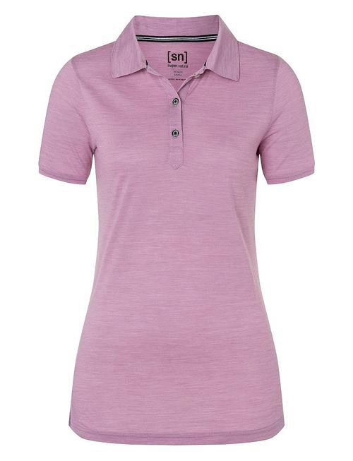 super.natural W Sporty Polo Super.natural Purple