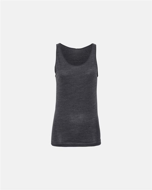 Tanktop | Økologisk uld | Mørk grå