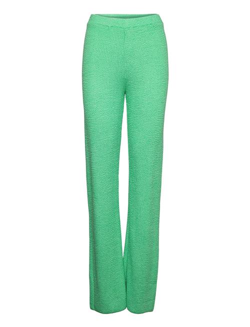 Se Mads Nørgaard Flex Crepe Lonnie Pants Mads Nørgaard Green ved Booztlet