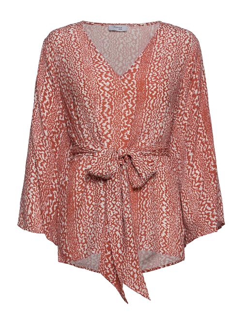 Se Marville Road Nicole Crepe Blouse Marville Road Patterned ved Booztlet