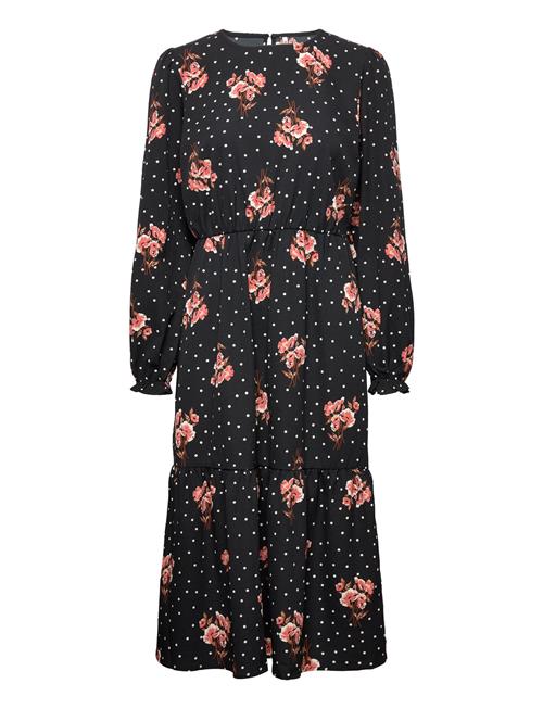 Jacqueline de Yong Jdyryss L/S Midi Dress Wvn Lo Jacqueline De Yong Patterned