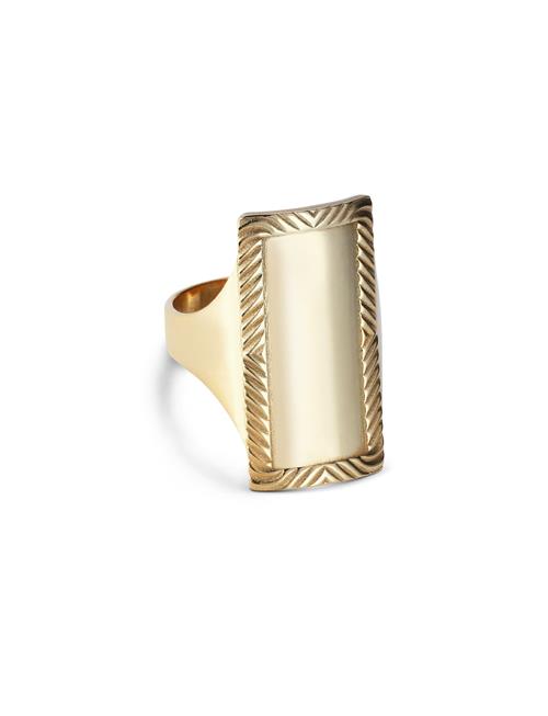 Se Jane Koenig Impression Armour Ring Jane Koenig Gold ved Booztlet