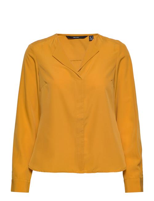 Vero Moda Vmfiona Ls Top Wvn Lt Vero Moda Yellow