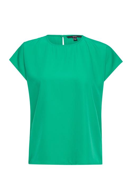 Vero Moda Vmfiona Ss Wide Top Wvn Lt Vero Moda Green