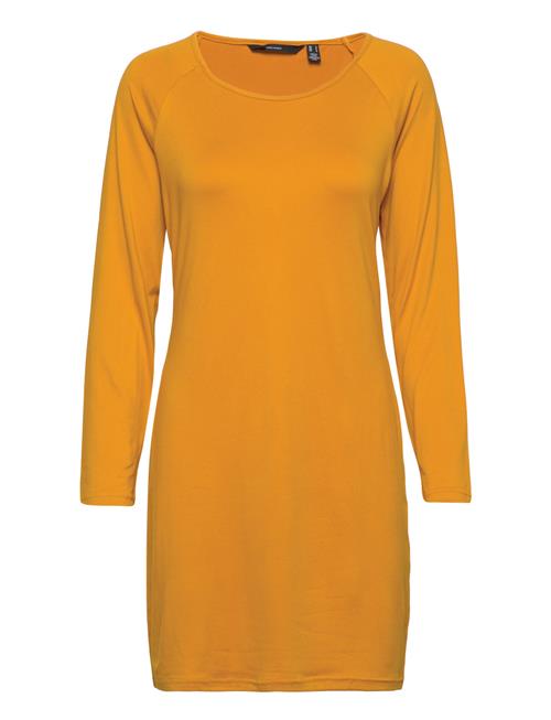 Vero Moda Vmzera Ls Short Dress Jrs Lt Vero Moda Orange