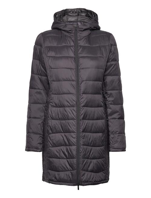 Vila Visibiria L/S New Quilted Hood Jacket/Pb Vila Black