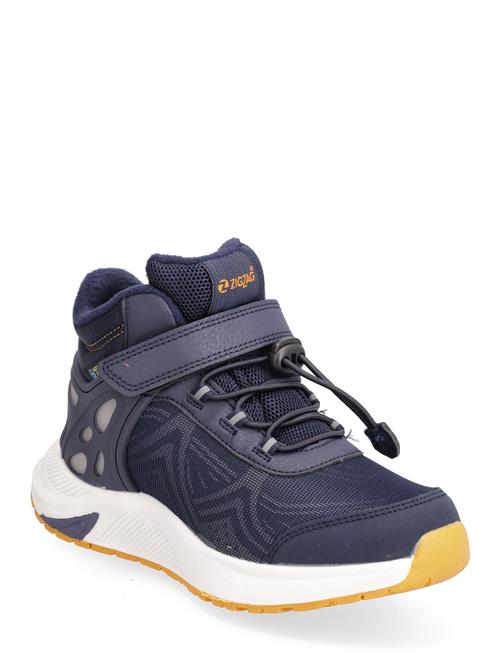 Se ZigZag Bonlong Kids Reflective Boot Wp ZigZag Navy ved Booztlet