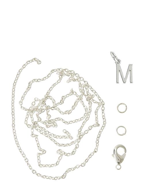 Letter M Sp With O-Ring, Chain And Clasp Me & My Box Silver