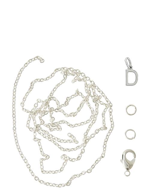 Se Me & My Box Letter D Sp With O-Ring, Chain And Clasp Me & My Box Silver ved Booztlet