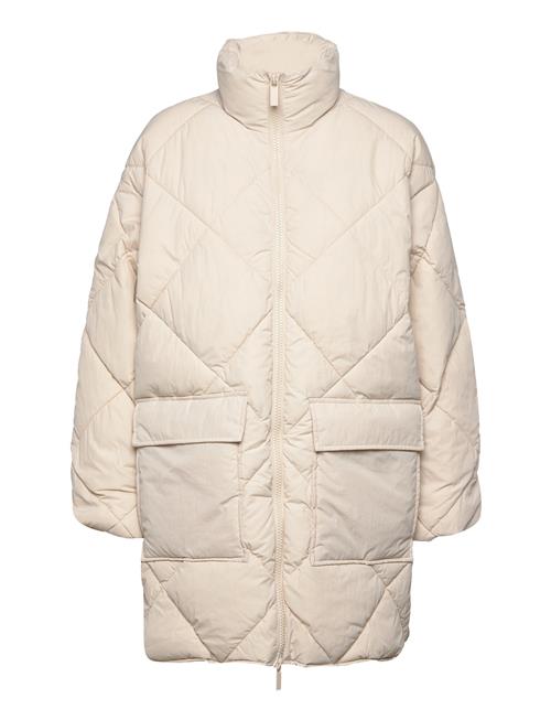 Slfheidi Puffer Jacket B Selected Femme Cream