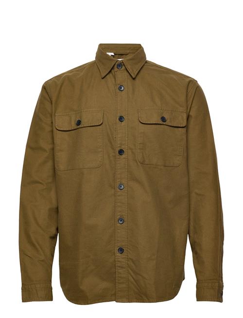 Selected Homme Slhlooserolf Ls Overshirt W Selected Homme Khaki