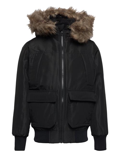 Se Jack & Jones Jwhgreat Padded Bomber Jnr Jack & J S Black ved Booztlet